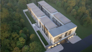 Meraki lifestyle exterior birds eye